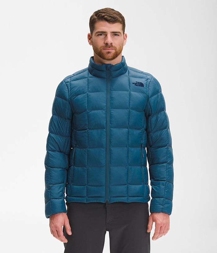 The North Face Puffer Jacket ThermoBall™ Super Blue - Mens - Thailand XMHUE-3197